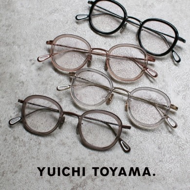 YUICHI TOYAMA. 注目の新作モデルが初入荷いたしました。