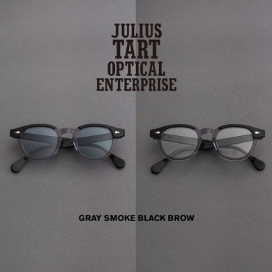 JULIUS TART OPTICALの 「AR」POKER FACE LIMITED〝GRAY SMOKE BLACK BROW＂が4月28日(金)に発売します。