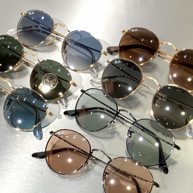 RayBan(レイバン)からラウンドメタルの新色が入荷しました！