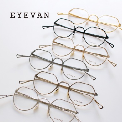 EYEVAN最新コレクションの入荷と再入荷のご案内