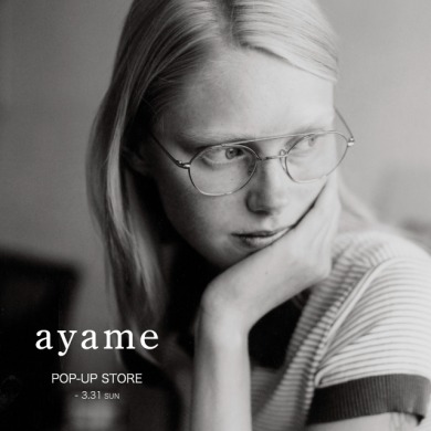 ayame POP-UP STORE in NAMBA　3.31まで延長いたします。