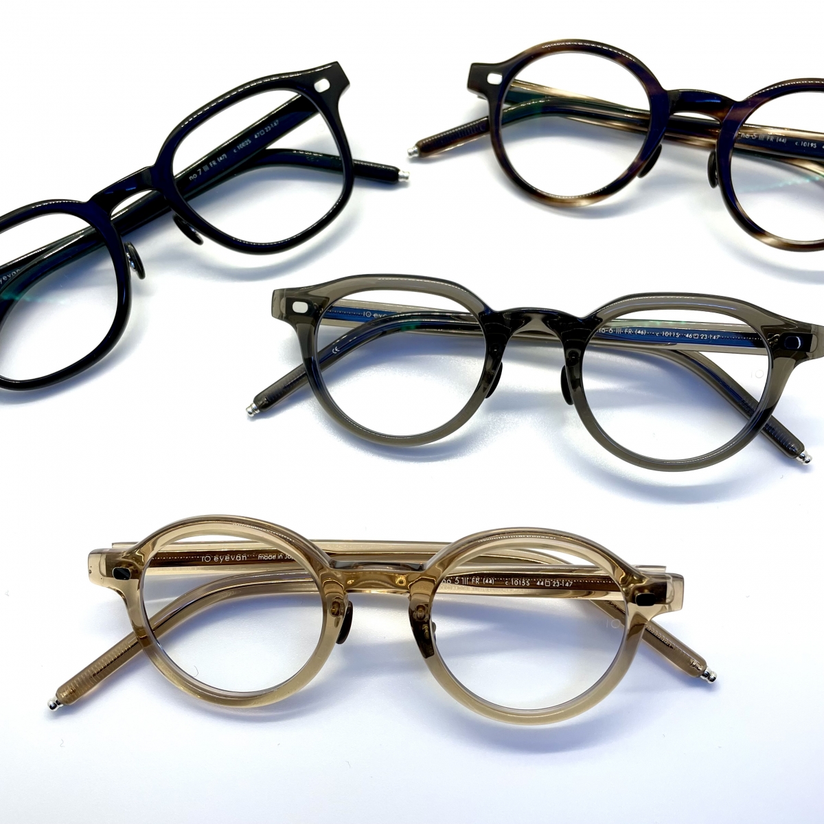 10eyevan セルロイドコレクション【FAT RIM】再入荷！！