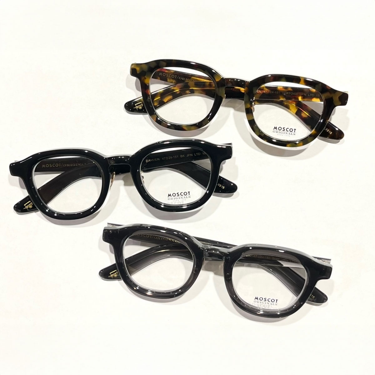 【MOSCOT】日本限定モデル第15弾「Dahven JPNLTD15｣が入荷致しました！