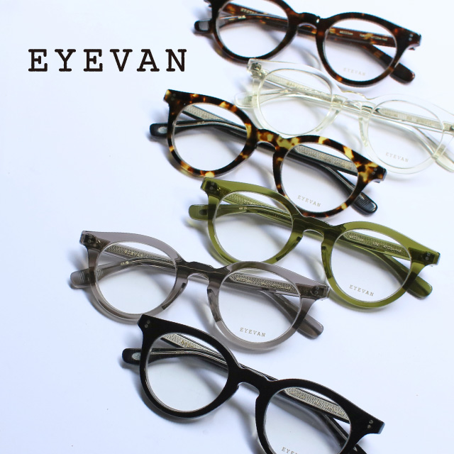 EYEVANより2024年AWコレクション「WILLIAM」などが入荷いたします。