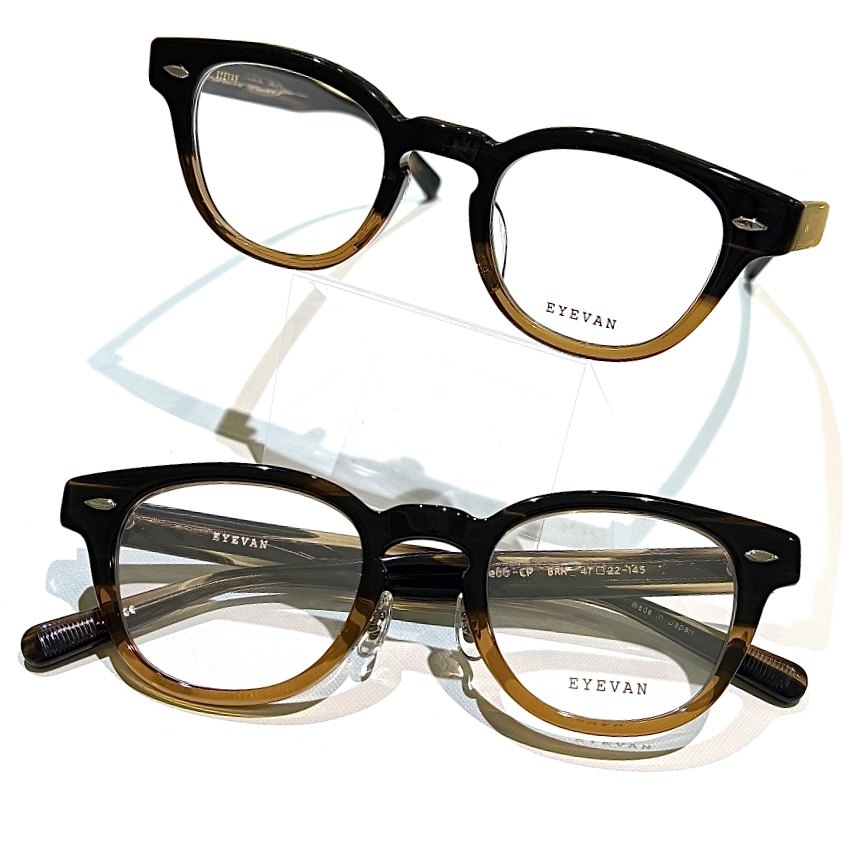 【EYEVAN】Webb BRH(ブラウンハーフ)のご紹介