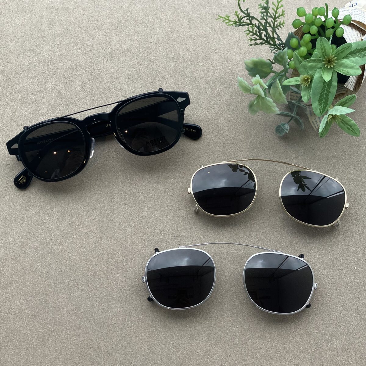 【MOSCOT】クリップオンサングラス取り扱いスタート！