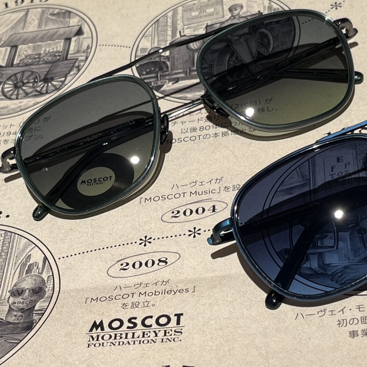MOSCOT 【FANAGLE】サングラスのご紹介！