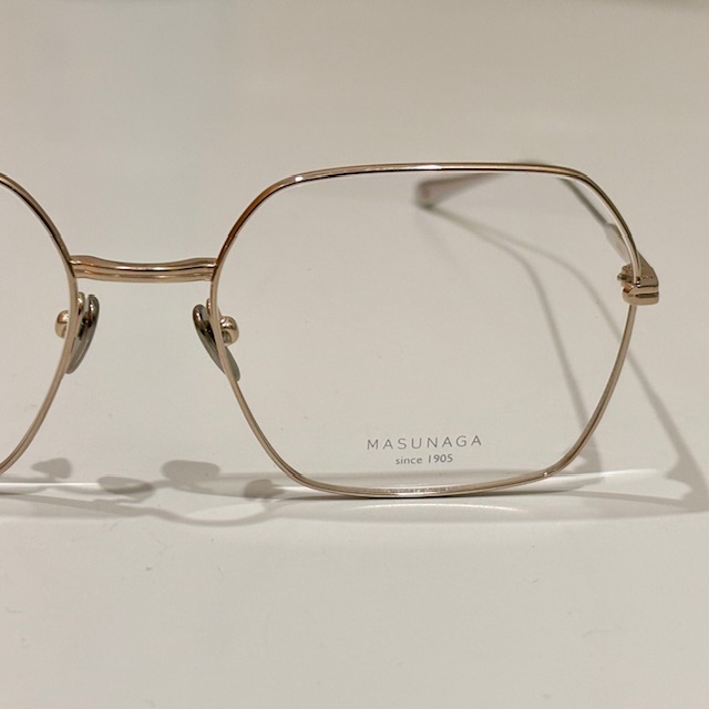 「MASUNAGA」より【MARGOT】モデル入荷しました。
