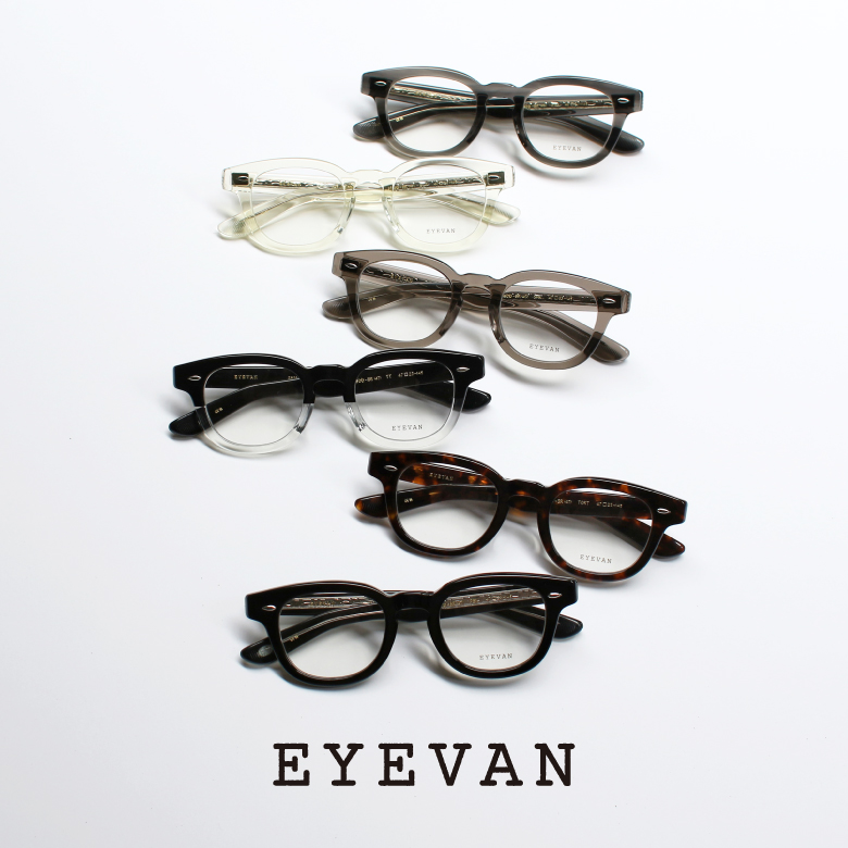 EYEVAN（アイヴァン）のマスターピースモデルから派生した最新モデルが入荷。