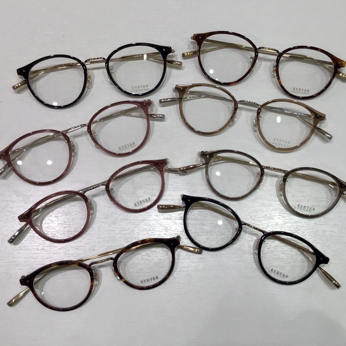 EYEVANの人気モデルACOSTAから小さめ44サイズが新作で登場しました！48サイズも入荷してます！