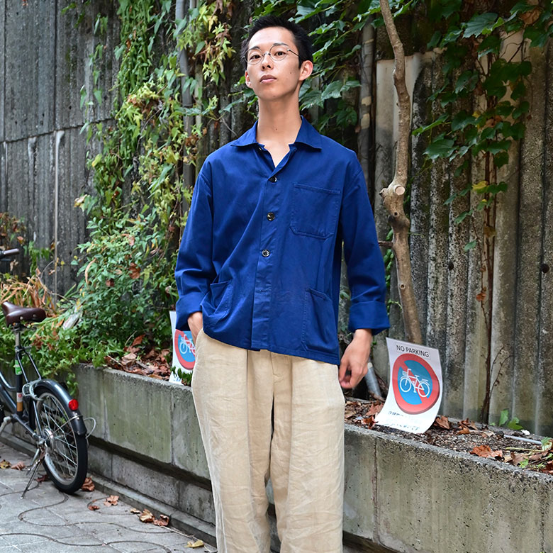 OLIVER GOLDSMITHの別注×古着スタイリング。