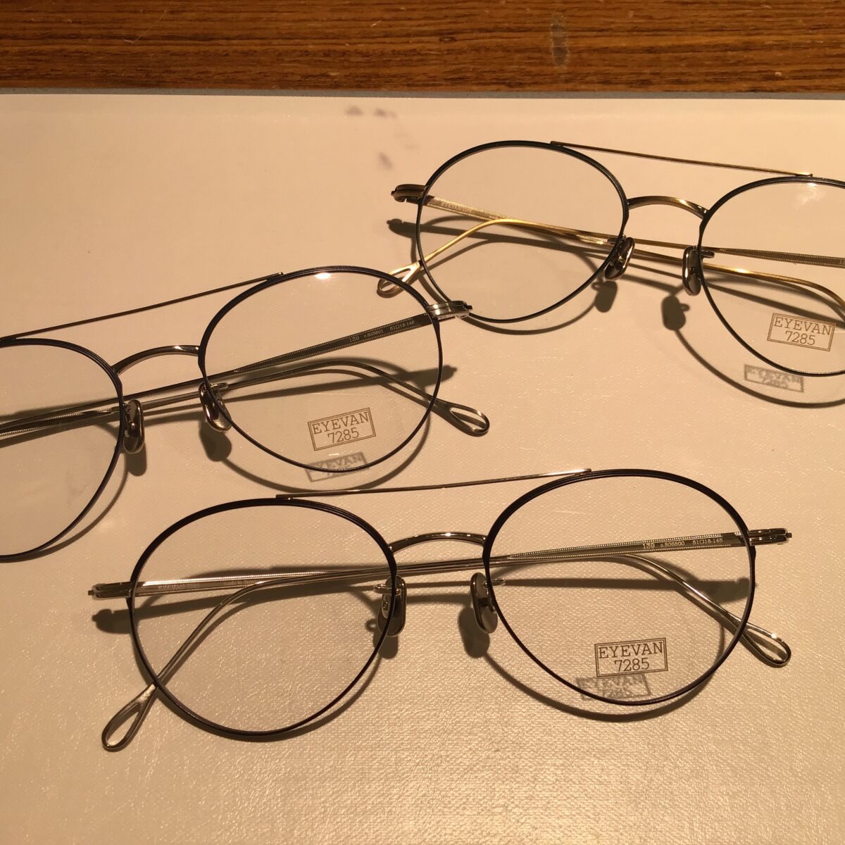 【EYEVAN7285】ツーブリッジフレームご紹介❗️