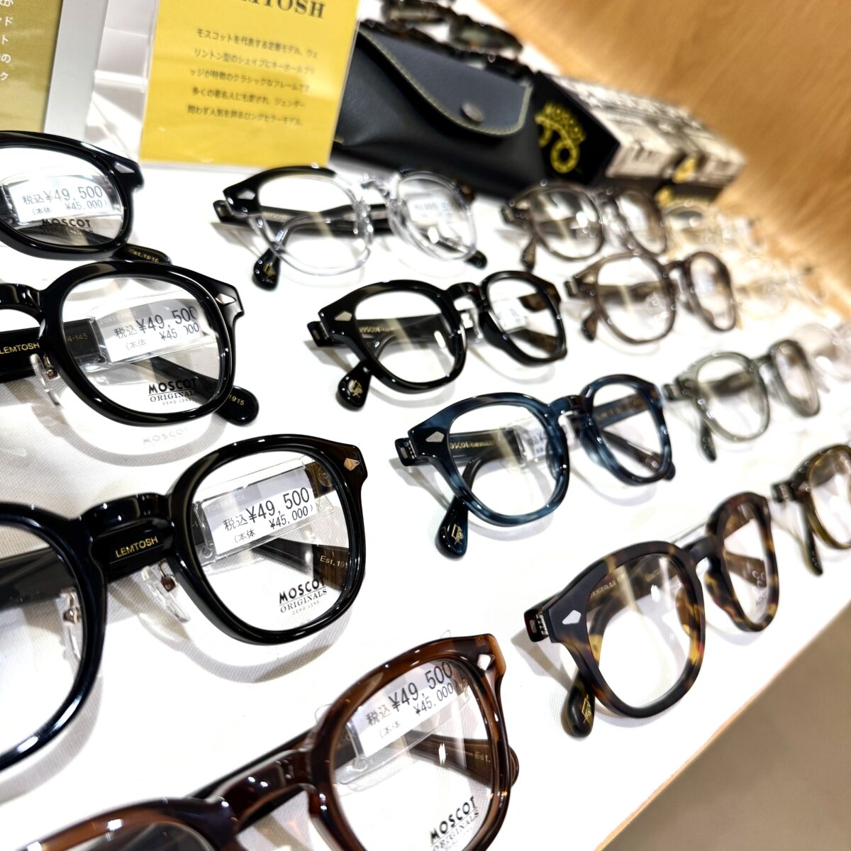 【MOSCOT】 LEMTOSH 多色入荷致しました