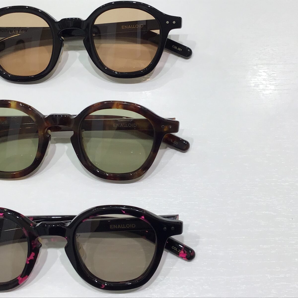 【ENALLOID】新作サングラス入荷🕶❶