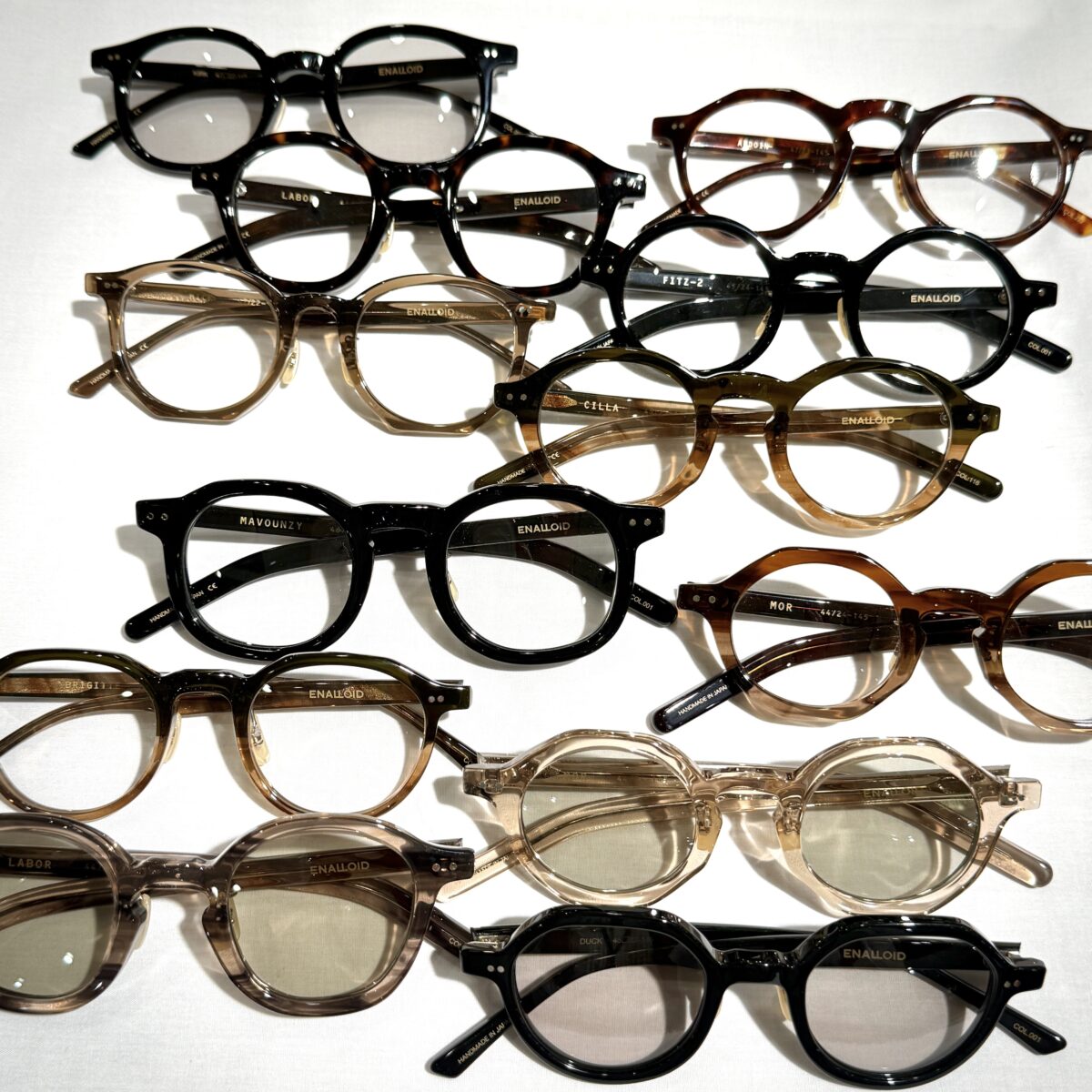 《取り扱い再開》　岐阜県『恵那眼鏡』のファクトリーブランド　【ENALLOIDO（エナロイド）】