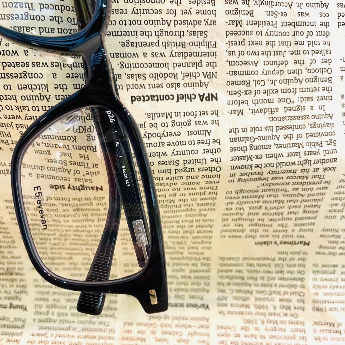 【新作入荷】【E5 eyevan(イーファイブアイヴァン)】セルフレーム” p24 “のご紹介！！