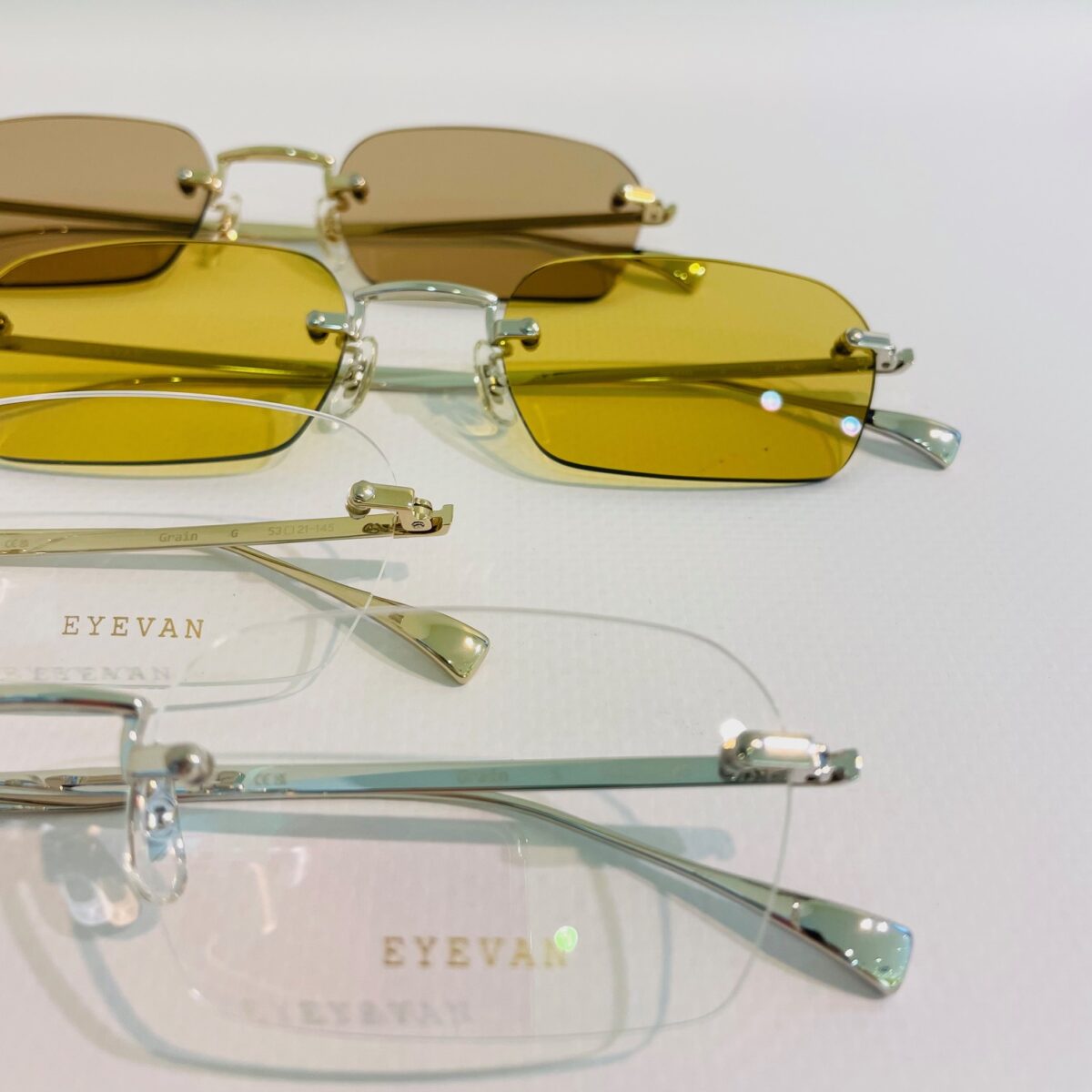 【新作入荷】【 EYEVAN(アイヴァン) 】新作リムレス” GRAIN “入荷しました！！