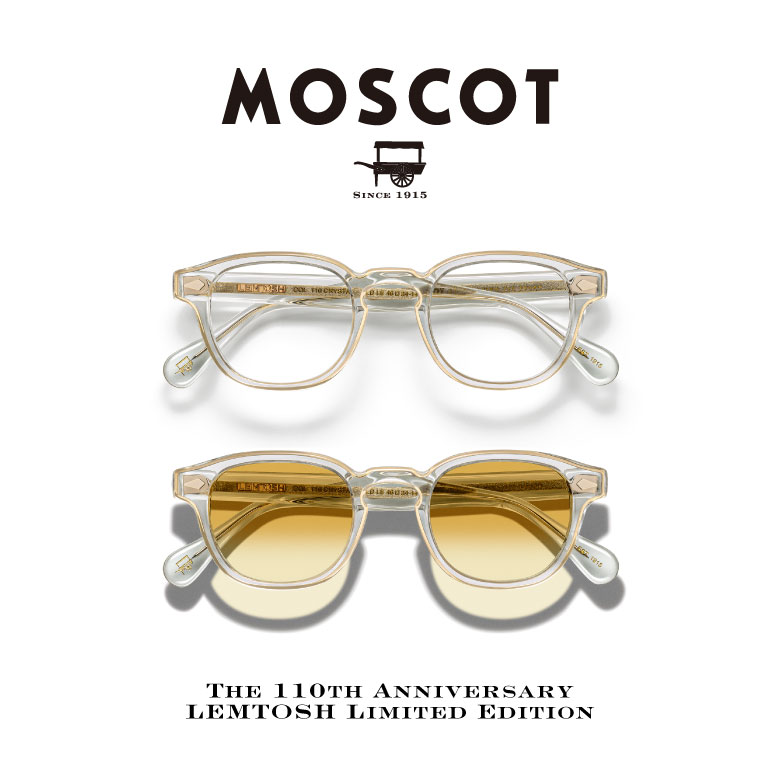 MOSCOT（モスコット）　110周年限定モデル　【The 110th Anniversary LEMTOSH Limited Edition】