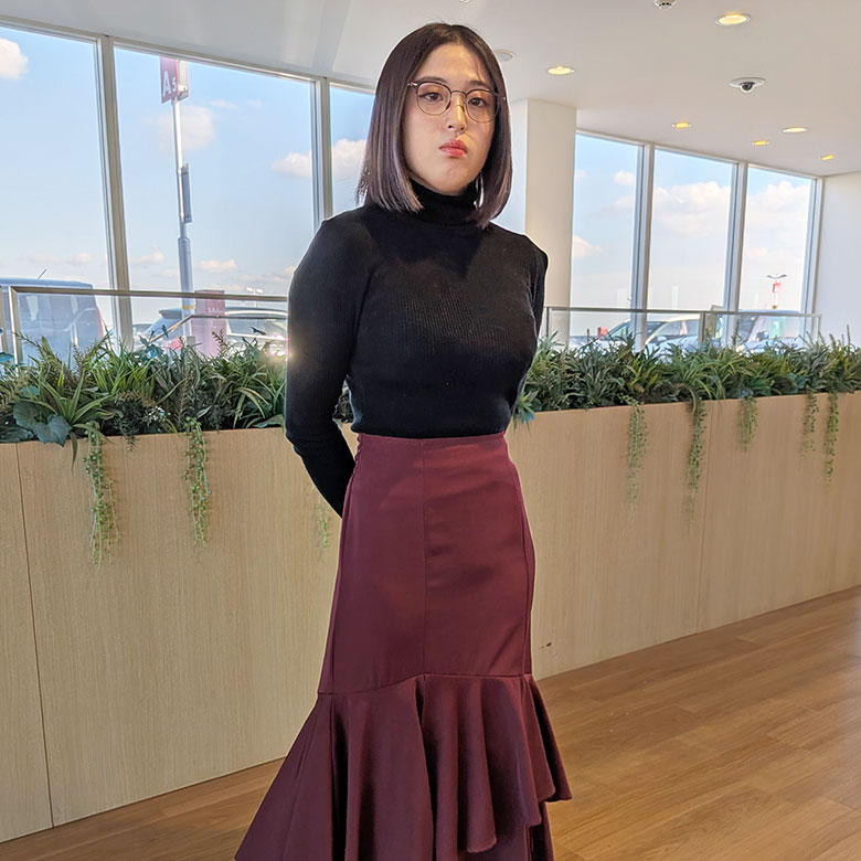 引き算を意識したコーディネート。