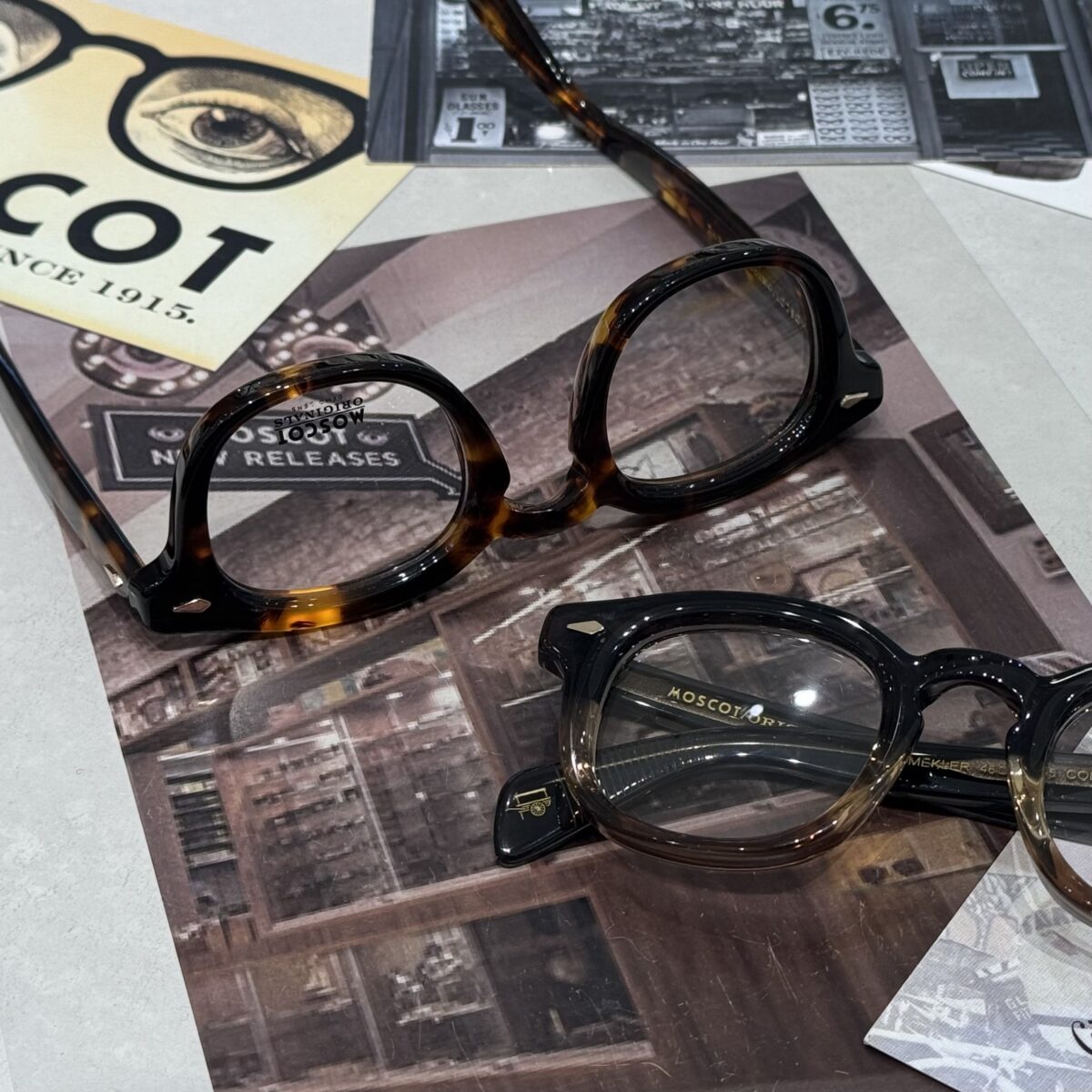 【MOSCOT】ゆったりしたデザイン“MEKLER”