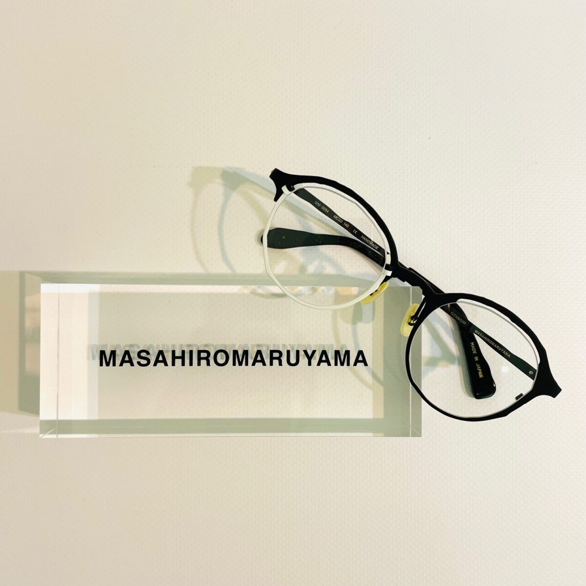 【 MASAHIROMARUYAMA (マサヒロマルヤマ)】” MM-0054 (monocle) “のご紹介！！