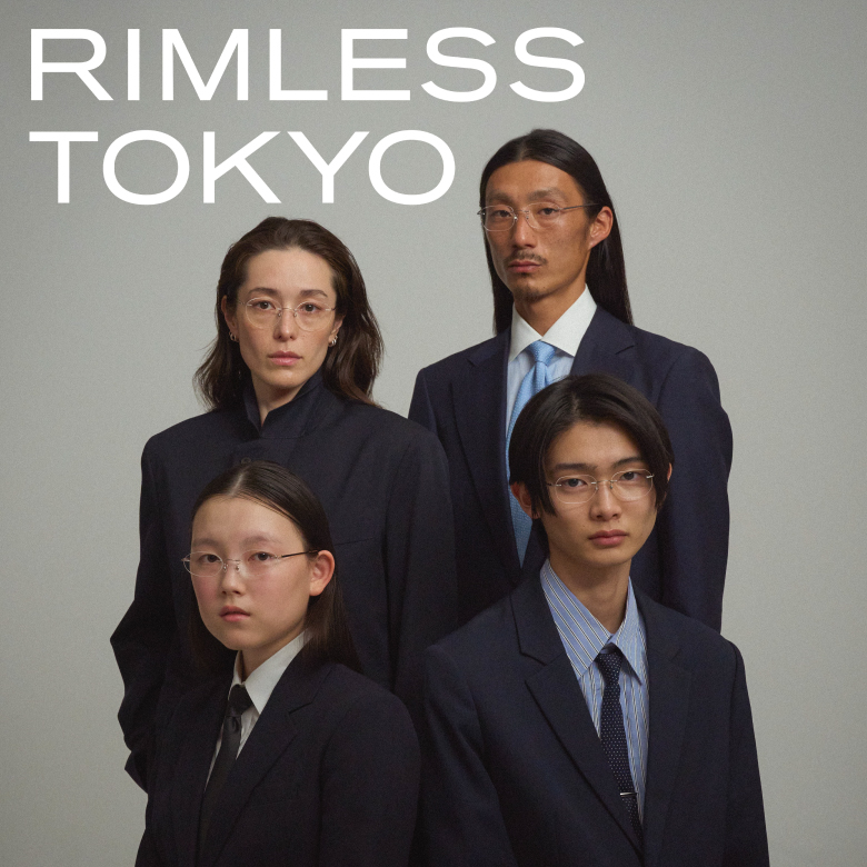 東京発のリムレスアイウェアブランド「RIMLESS TOKYO（リムレス トーキョー）」の取扱いを開始いたします。
